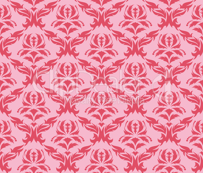 seamless damask pattern