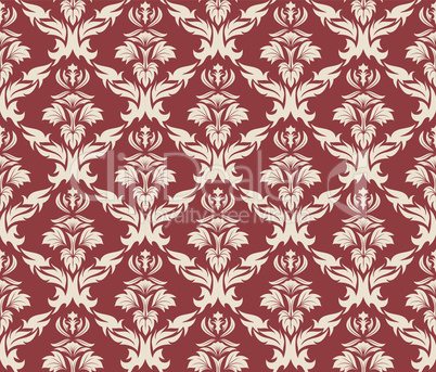 seamless damask pattern