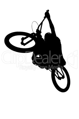 bmx silhouette