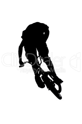 bmx silhouette