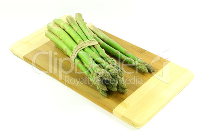 Group of asparagus.