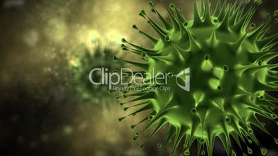Virus closeup