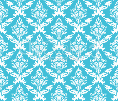 seamless damask pattern