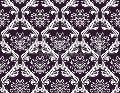 seamless damask pattern