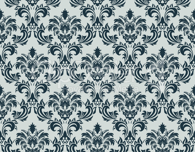 seamless damask pattern