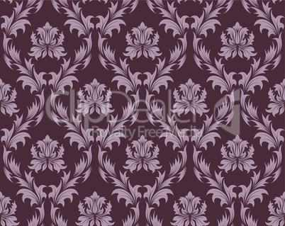 seamless damask pattern