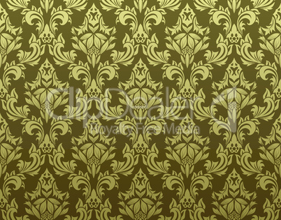 seamless damask pattern