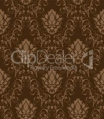 seamless damask pattern