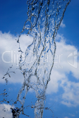 Water, splashes,