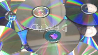 Computer CD DVD rotating