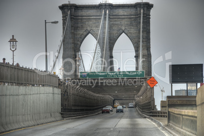 Brooklyn bridge by Car, 2008
