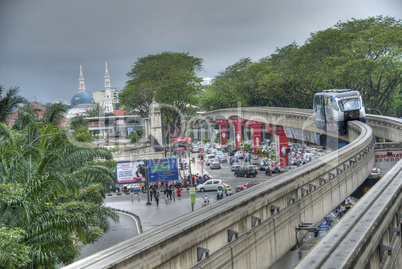 Train in Kuala Lumpur, 2009