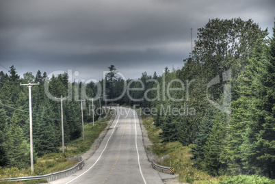 Road in Quebec, 2008