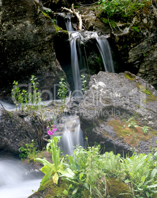 Small Stream Waterfall