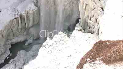 Frozen Bottom part of Tews Falls.