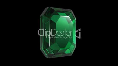 Emerald classic cut rotation with mask