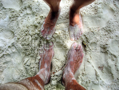 Feets on the Beach, Koh Samui, Thailand, August 2007