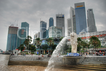 Singapore Lion, August 2007