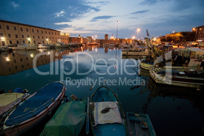 Port of Leghorn, Italy,  July 2008