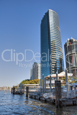 Brisbane Skyscrapers, Australia, August 2009