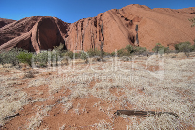 Uluru, Ayers Rock, Northern Territory, Australia, August 2009