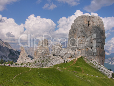 Giant Rocks, Dolomites, Italy, August 2009