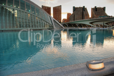 Ciudad de las Artes y las Ciencias, Valencia, Spain, March 2007