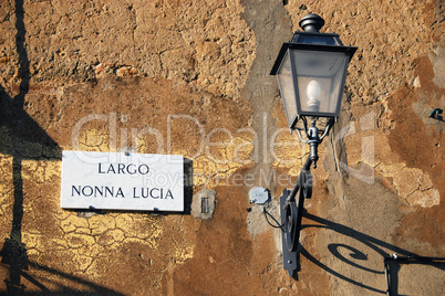 Small Street Signs, Bolgheri, Tuscany, March 2007