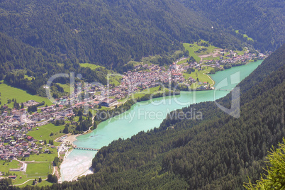 Auronzo Aerial View, Italy, August 2009