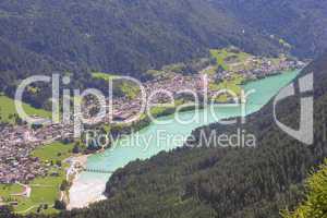 Auronzo Aerial View, Italy, August 2009