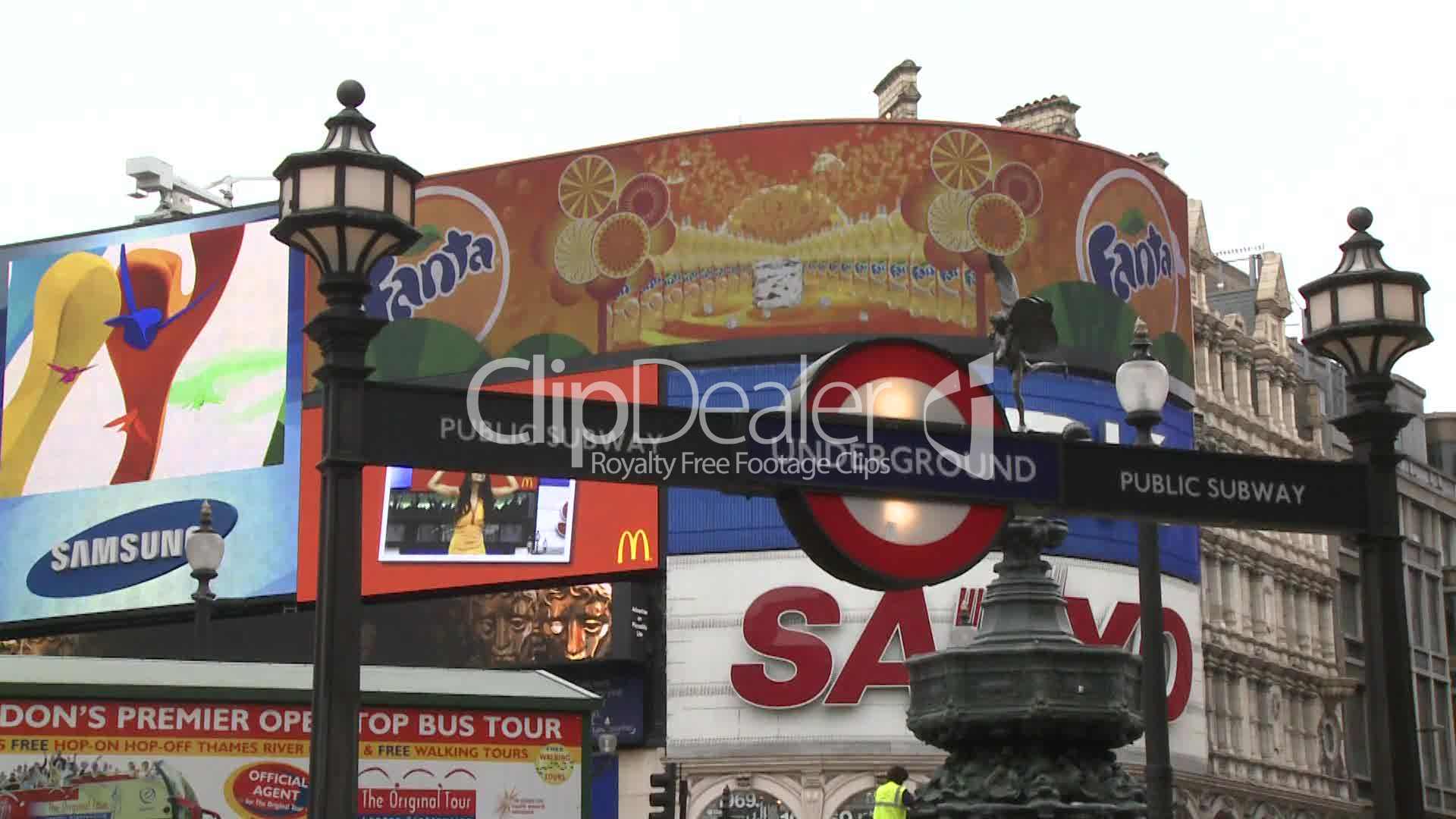 London: Piccadilly Circus: Lizenzfreie Stock Videos und Clips