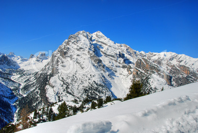 Alps Winter, Dolomites, Italy, 2007