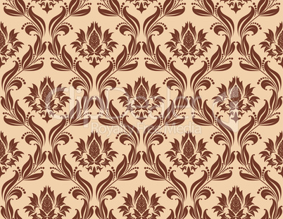 seamless damask pattern