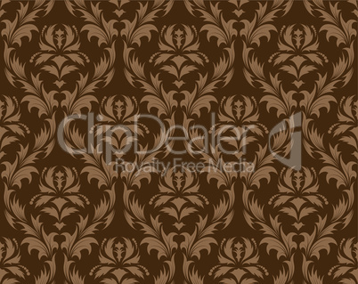 seamless damask pattern