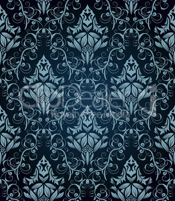 seamless damask pattern