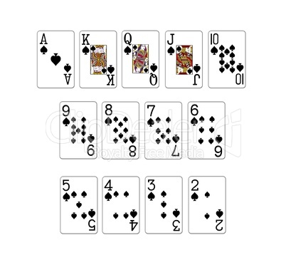 set pokerkarten