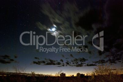 Starry Night at Ayers Rock, Northern Territory, Australia, Augus