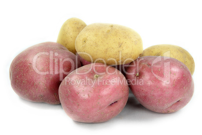 Assorted potatoes.