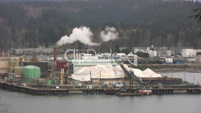 Harbor Factory Pollution