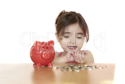 Child with money