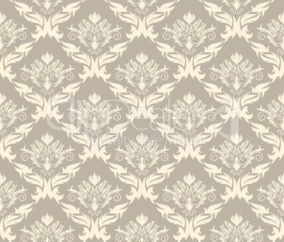 seamless damask pattern