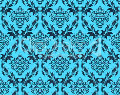 seamless damask pattern