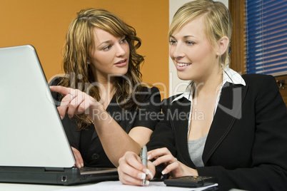 Female Office Teamwork