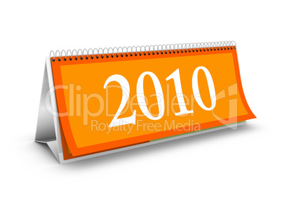 2010 Desktop Calendar cover