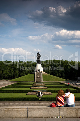 Liebespaar im Park