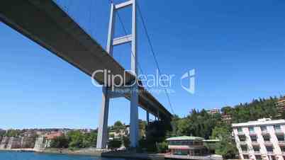 Under Bosporus bridge