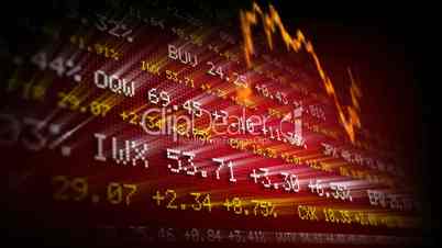Stock exchange trading board