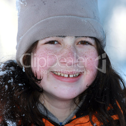 Portrait eines jungen Mädchens