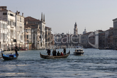 Auf dem Canal Grande