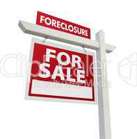 Forclosure For Sale Real Estate Sign